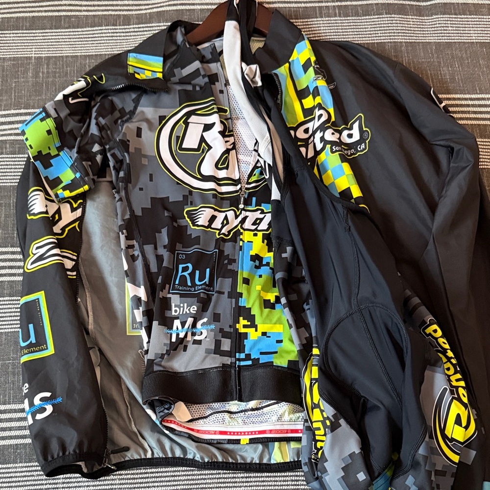 Cycling Kit- jacket, shirt, bib